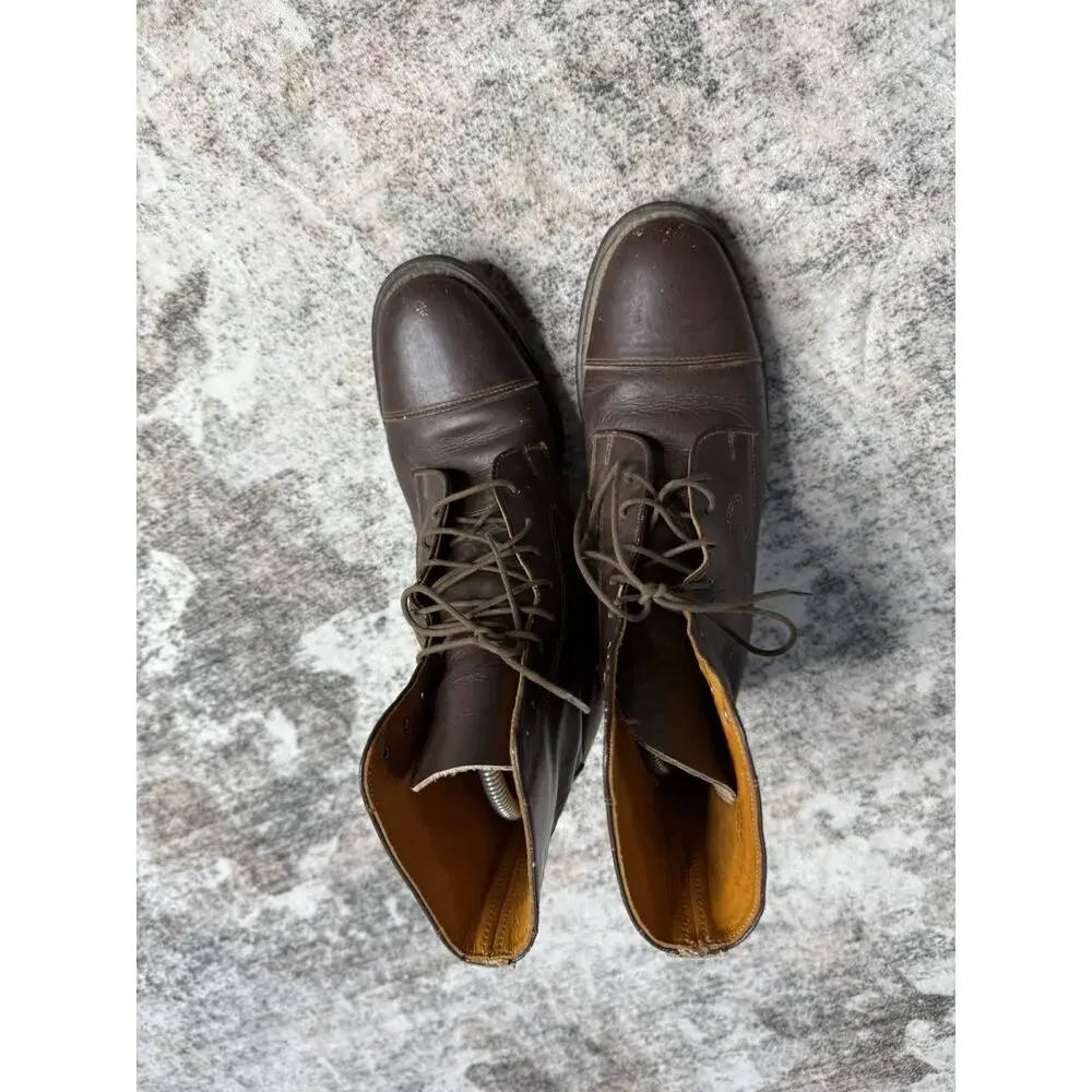 VTG Northampton Brown Leather Riding Boots Mens 7 Womens 8.5 England Equestrian